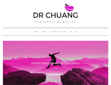Tablet Screenshot of drchuang.com